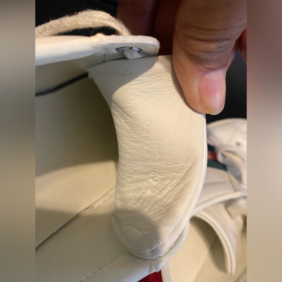 Gucci Ace Bee White Sneakers size:7 check the code inside. - Picture 12 of 16